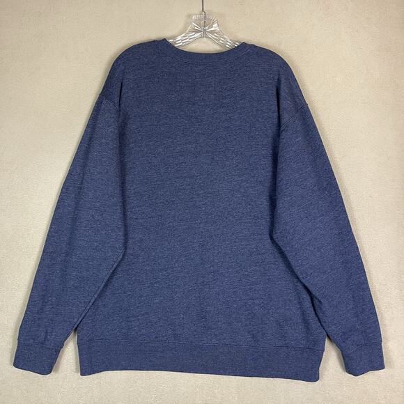 League Sweatshirt Mens XL Blue Michigan University Long Sleeve Pullover - Picture 9 of 10